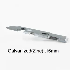 galvanized (zinc) 116mm