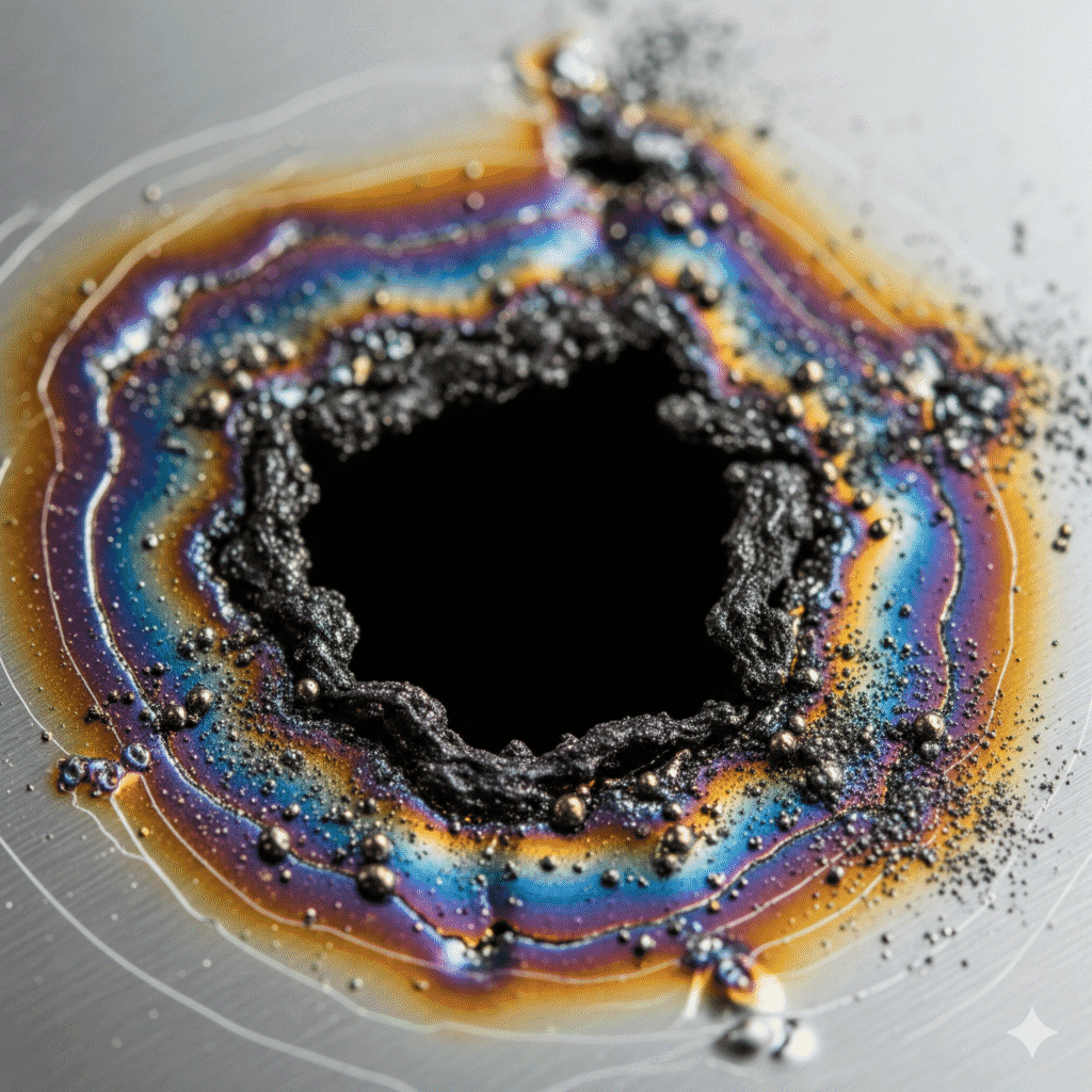 common laser cutting problems - improperly focused beam