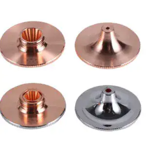Nozzle, Precitec Compatible, D28-H15-M11, Concave (10-Pack) - Concave - 0.8mm - Copper (Single)