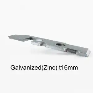 galvanized (zinc) 116mm