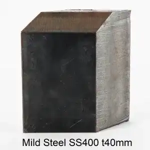 rusty mild steel ss400 t40mm