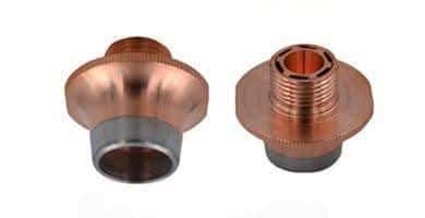 DOUBLE NOZZLE Ø10 C HARD-CHROME TIP