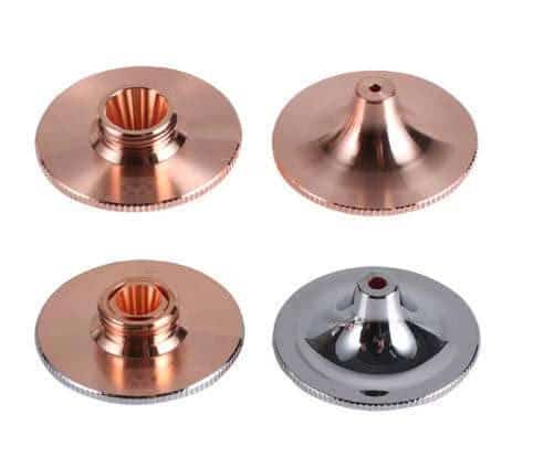 Nozzle, Precitec Compatible, D28-H15-M11, Concave (10-Pack) - Concave - 1.2mm - Copper (Single)