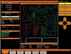 Tanaka FMRII shape drawing control screen